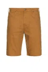 Dickies 11 Flex Duck Short In Brown Duck
