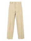 Dickies Trousers In Neutral