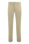 Dickies Polyester Blend Pant With Belt Loops And Back Pockets