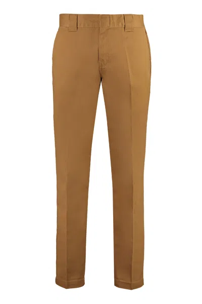 Dickies 872 Slim Fit Trousers In Brown