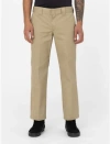 Dickies Polyester Blend Pant With Belt Loops And Back Pockets