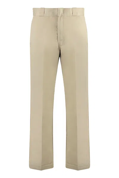 Dickies 874 Cotton Blend Trousers In Khaki