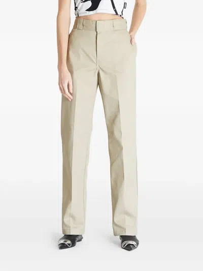 Dickies 874 Pressed-crease Trousers In Neutral
