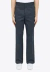 Dickies Blue Straight-leg Trousers In Blue