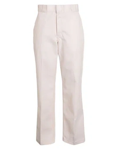 Dickies 874 Workpant Rec W Woman Pants Cream Size 29w-32l Polyester, Cotton In White