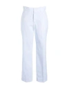Dickies 874 Workpant Rec W Woman Pants White Size 30w-32l Polyester, Cotton In White