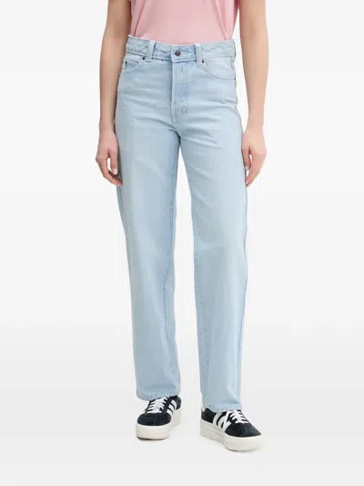 Dickies 948 Logo-patch Straight-leg Jeans In Blue