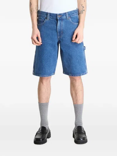 Dickies 993 Carpenter Denim Shorts In Blue