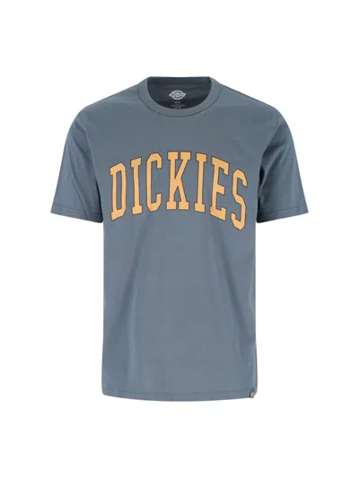 Dickies "aitkin" Logo T-shirt In Light Blue