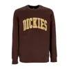 Dickies Aitkin Sweatshirt Java Men's Crew Neck Sweatshirt In Brown