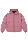 Dickies Alatna Oversized Puffer M Jacket In Rosa