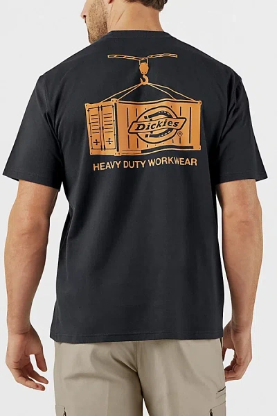 Dickies Apison Graphic Tee In Charcoal, Men's At Urban Outfitters In Gray