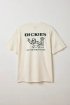 Dickies Burns Graphic Tee In Cream, Men's At Urban Outfitters In Neutral