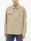 Dickies Buttoned Flap-pocket Jacket In Nude