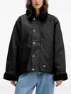 Dickies Buttoned Jacket In Black