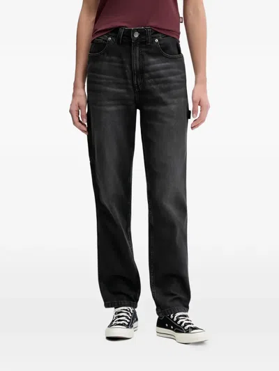 Dickies Button-fastening Jeans In Black