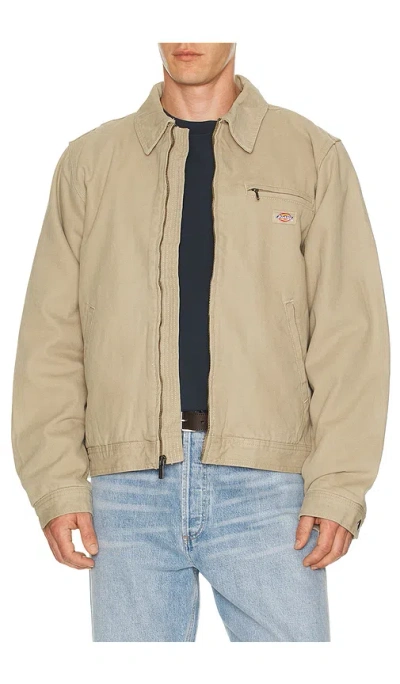 Dickies Canvas Painter Jacket In Neutral
