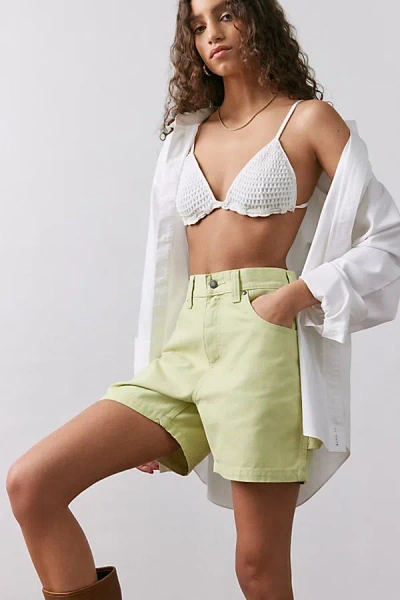 Dickies Canvas Utility Short In Green, Women's At Urban Outfitters