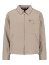 Dickies Relaxed Fit Jacket Front Pocket In Orange