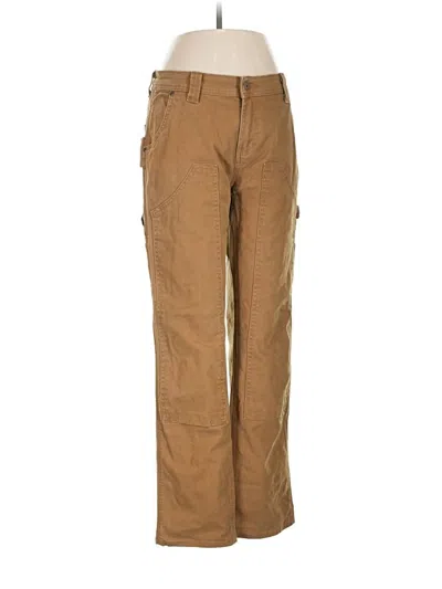 Pre-owned Dickies Cargo Pants In Brown