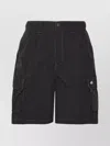 Dickies Cargo Shorts With Belt Loops And Pockets In Black
