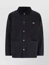 Dickies Casual Jacket With Chest And Front Pockets In Black