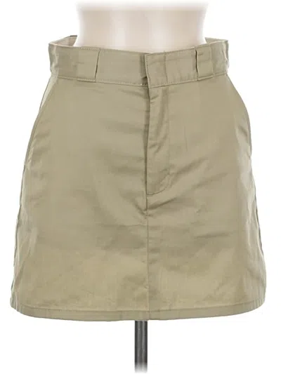 Pre-owned Dickies Casual Skirt In Brown