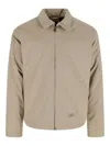 Dickies Versatile Jacket With Adjustable Cuffs And Side Pockets In Brown