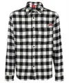 Dickies Checked Patch-pocket Shirt In Black