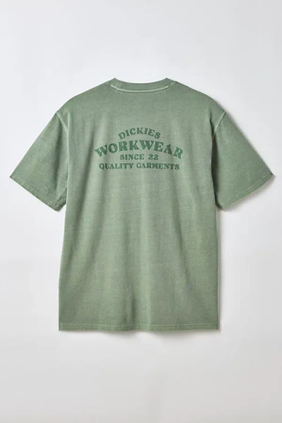 Dickies Christiana Graphic Tee In Sea Spray, Men's At Urban Outfitters In Green