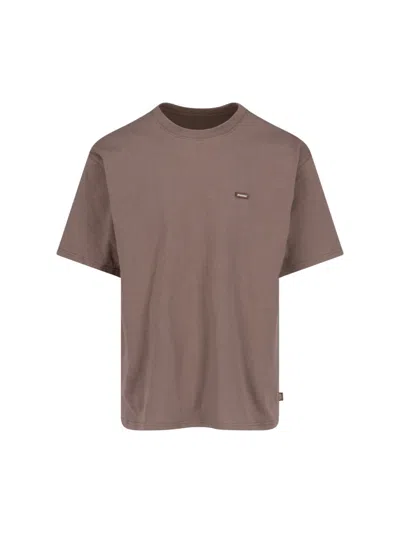 Dickies "clancy" Logo T-shirt In Brown