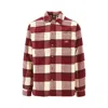 Dickies Check Pocket Shirt In Red
