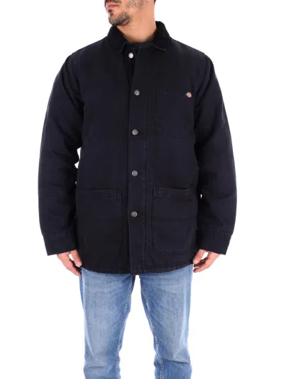 Dickies Coats Black In Nero Neri E Grigi