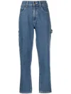 Dickies Construct Ellendale Straight-leg-jeans In Blue