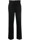 Dickies Construct Elizaville Straight-leg Twill Trousers In Black