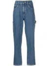 Dickies Construct Ellendale Straight-leg-jeans In Blau