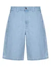 Dickies Construct Madison Denim Short In Blue