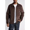 Dickies Holton Jacket In Chocolate Brown