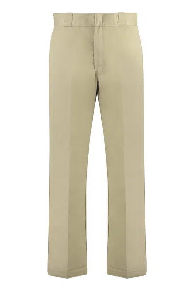 Dickies Cotton Blend Trousers For Men In Neutral