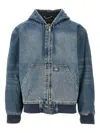 Dickies Relaxed Fit Hooded Jacket Pockets In Blue