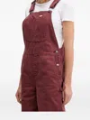 Dickies Cotton Jumpsuit In Red