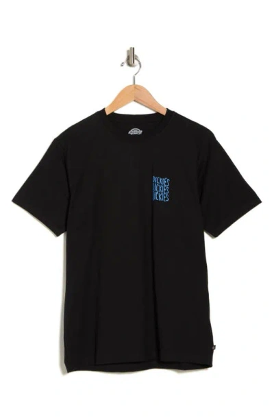 Dickies Creswell Logo Graphic T-shirt In Black
