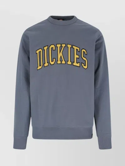 Dickies Crew Neck Cuffs And Hem In Blue