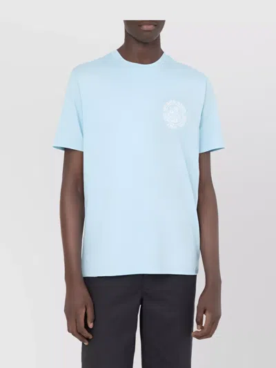 Dickies Crew Neck Graphic Print Short Sleeves In Blue