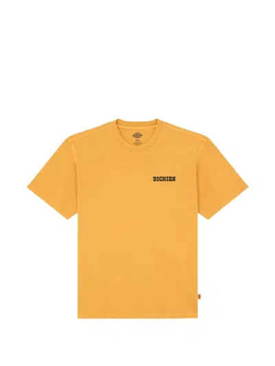 Dickies Darrtown Logo-print T-shirt In Yellow