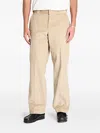 Dickies Darted Chino Trousers In Neutral