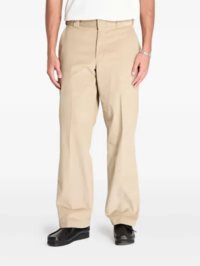 Dickies Darted Chino Trousers In Neutral