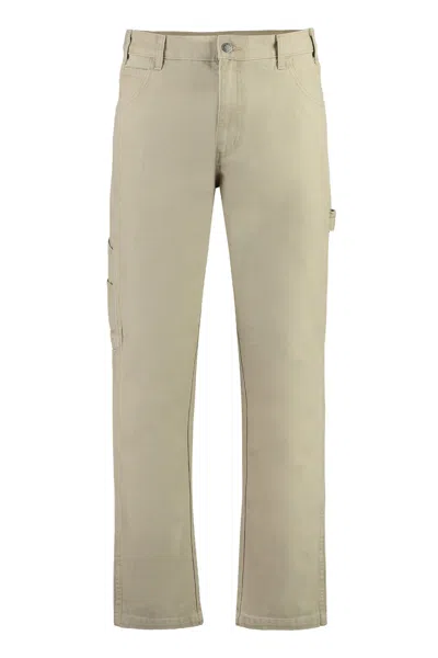 Dickies Dc Cotton Trousers In Neutral
