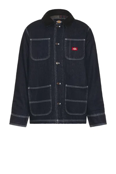 DICKIES DENIM BLANKET LINED CHORE COAT