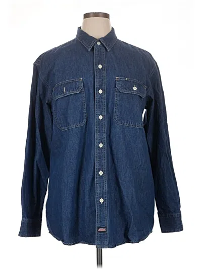Pre-owned Dickies Denim Jacket In Blue